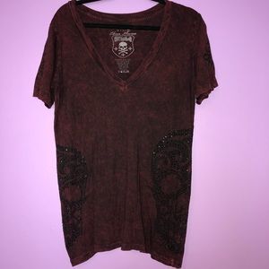 Affliction Skull Shirt